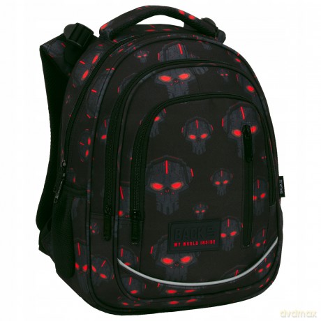Plecak 3-komorowy Backup Roboty red PLB6R45