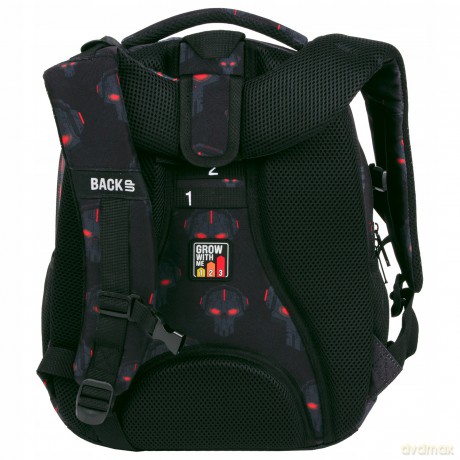 Plecak 3-komorowy Backup Roboty red PLB6R45