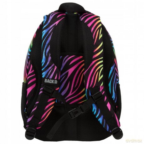 Plecak 4-komorowy Backup Kolorowa Zebra PLB6A35