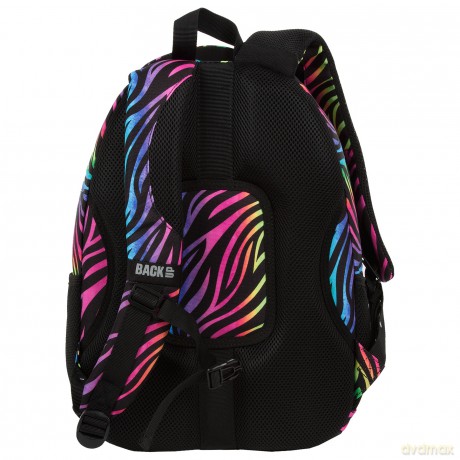 Plecak 4-komorowy Backup Kolorowa Zebra PLB6A35