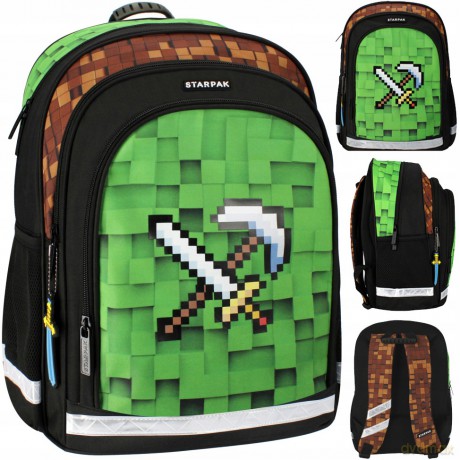 Plecak Szkolny Pixel Game Starpak 507273