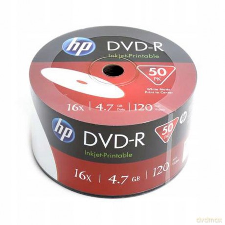 Płyta Dvd-R 7gb Printable Op.50 Szt. Hp 69302