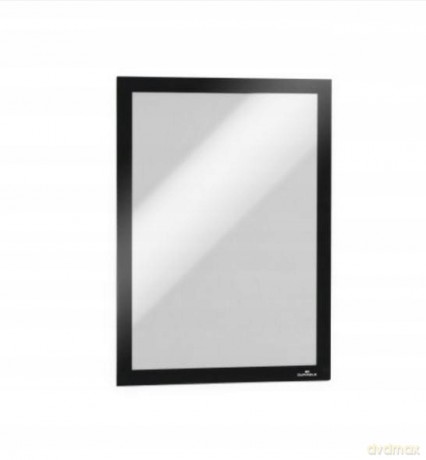 Ramka Magnetyczna Samoprzylepna A4 Czarna Durable 487201