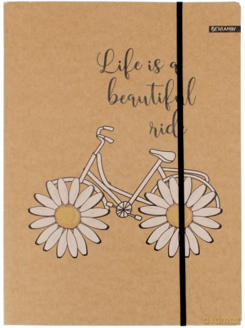 Teczka z Gumką A4 Kraft Liner Beniamin 109269 Ben