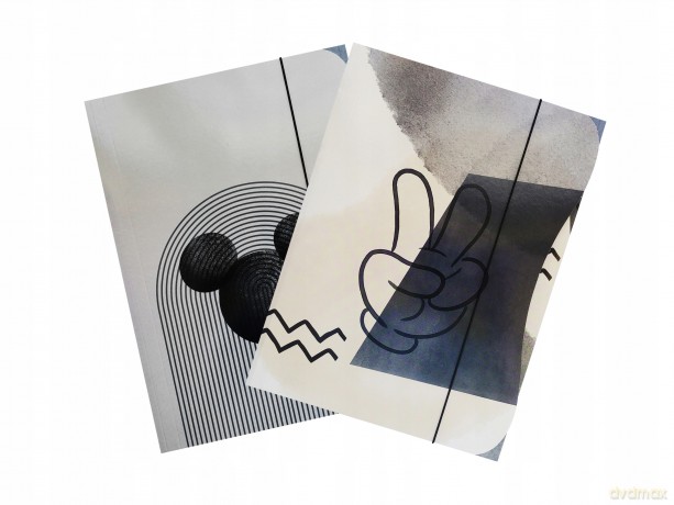 Teczka z Gumką Papierowa A4 Mickey Mouse Beniamin 102533 Ben