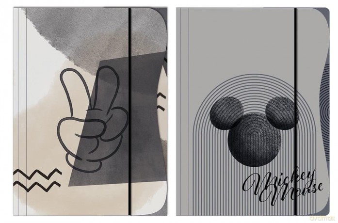 Teczka z Gumką Papierowa A4 Mickey Mouse Beniamin 102533 Ben