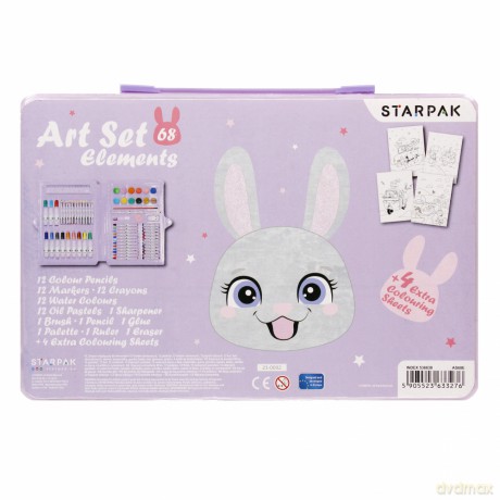 Zestaw Artystyczny 68 Elementów Rabbit Starpak 536638