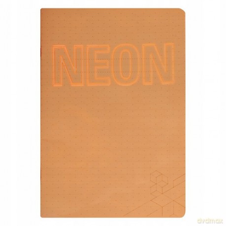 Zeszyt A4/42k Kratka Oprawa Neon Koh-I-Noor 10 sztuk