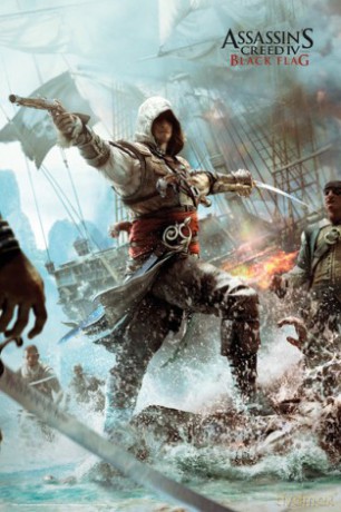 Assassins Creed 4 Edward [PLAKAT]