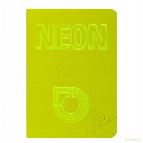 Zeszyt A5/42k Linia Oprawa Neon Fol Koh-I-Noor 10 sztuk