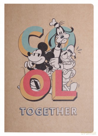 Zeszyt w linię A5 Myszka Mickey i Przyjaciele Mickey Mouse 60 kartek 5 sztuk