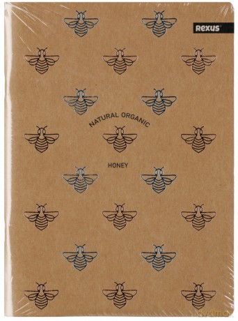 Zeszyt A5/60k Kratka Kraft Liner Beniamin 5 sztuk