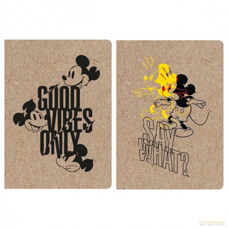 Zeszyt w kratkę A5 Myszka Mickey Mouse 60 kartek 5 sztuk