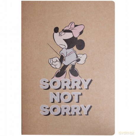 Zeszyt w kratkę A5 Minnie Mouse 60 kartek 5 sztuk