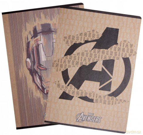 Zeszyt w linię A5 Avengers Beniamin 60 kartek 5 sztuk