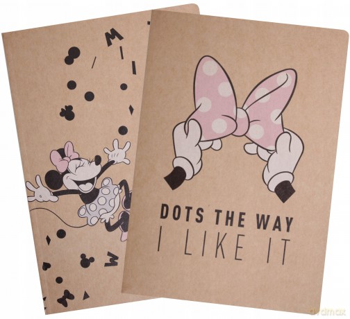 Zeszyt A5/60k Linia Minnie Mouse Kraft Fol A 5 Beniamin 110191 Ben
