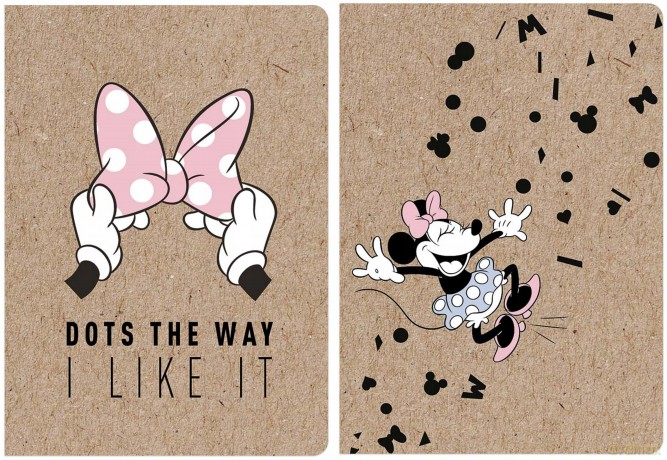Zeszyt A5/60k Linia Minnie Mouse Kraft Fol A 5 Beniamin 110191 Ben