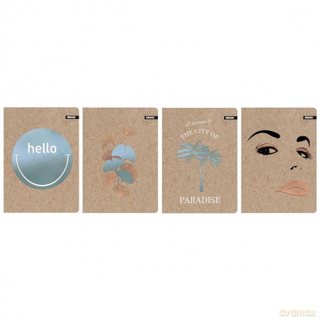 Zeszyt A5/80k Kratka Kraft Liner Hs Fol A 5 Beniamin 110051 Ben