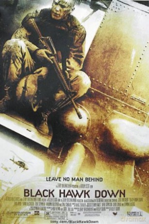 Black Hawk Down / Helikopter w ogniu - Leave no man behind [PLAKAT]