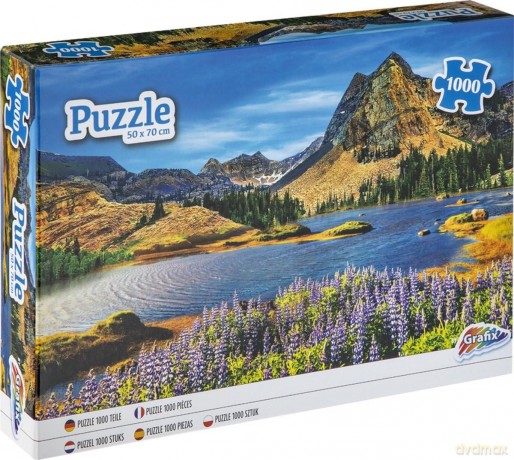 Grafix 1000 el. Jezioro w górach [PUZZLE]