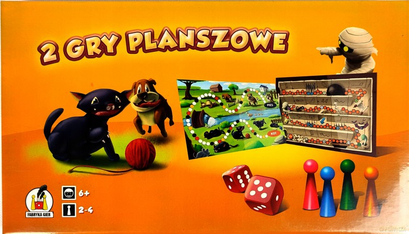 Gry Pies i Kot Skarby Faraona [GRA PLANSZOWA]