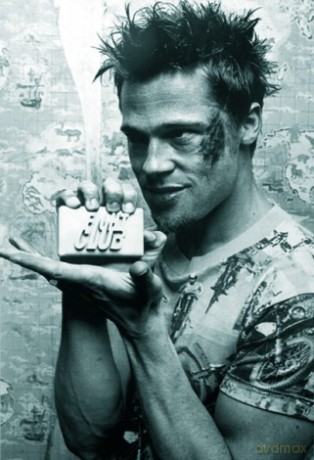 Brad Pitt - Fight Club / Podziemny krąg - Soap [PLAKAT]
