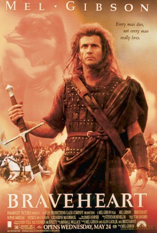 Braveheart / Waleczne Serce - Mel Gibson [PLAKAT]