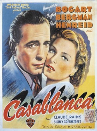 Casablanca - Humphrey Bogart, Ingrid Bergman [PLAKAT]