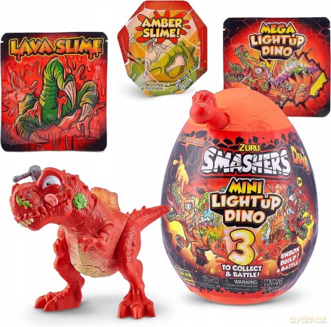 Zuru Smashers mini light dino [FIGURKA]