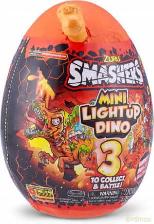 Zuru Smashers mini light dino [FIGURKA]