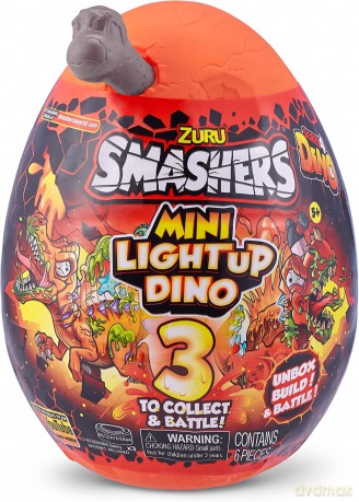 Zuru Smashers mini light dino [FIGURKA]