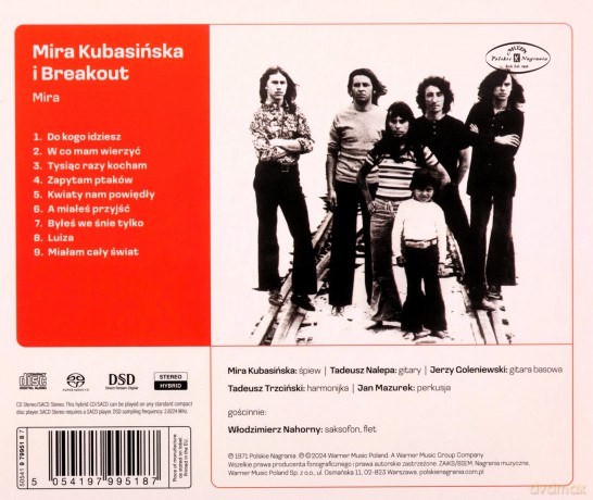 Mira Kubasińska & Breakout: Mira [SACD]