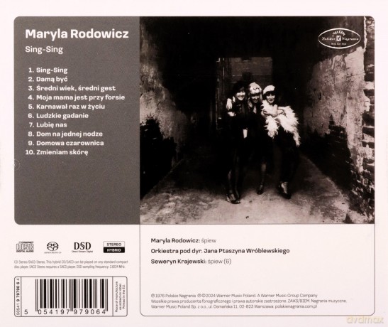 Maryla Rodowicz: Sing-Sing [SACD]