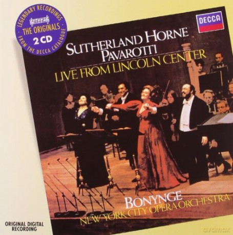 Pavarotti/Sutherland: Live From The Lincoln Center Original Ma [2CD]