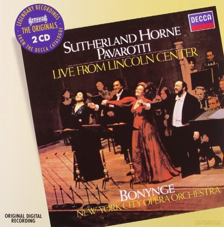 Pavarotti/Sutherland: Live From The Lincoln Center Original Ma [2CD]