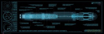 Doctor Who Śrubokręt [PLAKAT]