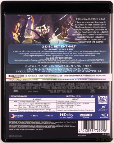Aliens (Obcy 2 - decydujące starcie) [Blu-Ray 4K]+[Blu-Ray]