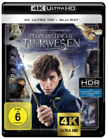 Fantastic Beasts and Where to Find Them [Blu-Ray 4K]+[Blu-Ray]