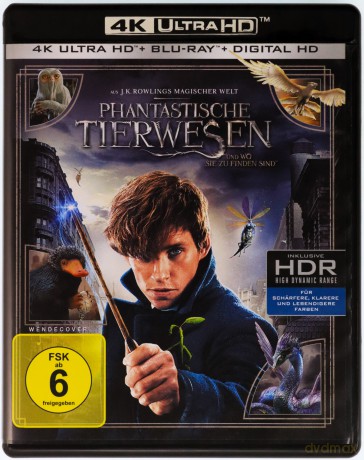 Fantastic Beasts and Where to Find Them [Blu-Ray 4K]+[Blu-Ray]