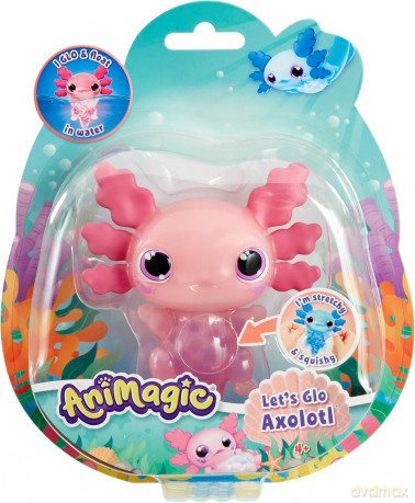 ANIMAGIC Zabawka interaktywna Axolotl, różowy