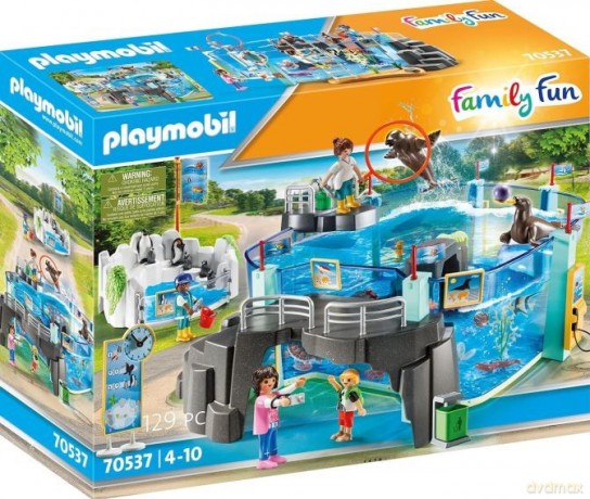 PLAYMOBIL Zestaw z figurkami Family Fun 70537 Mega Set - Oceanarium