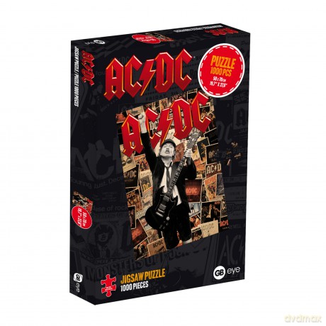 AC/DC - Jigsaw puzzle 1000 pieces - Angus Collage