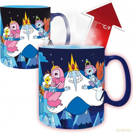 ADVENTURE TIME - Mug Heat Change - 460 ml cardboard box