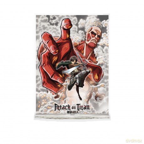 ATTACK ON TITAN - Acryl Diorama - Eren vs Colossal Titan