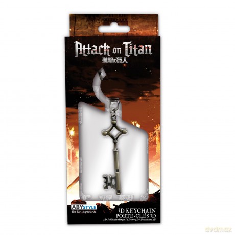 ATTACK ON TITAN - Keychain 3D Eren's key
