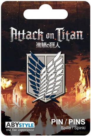ATTACK ON TITAN - Pin Scout badge S3