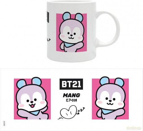 BT21 - Mug - 320 ml - New Mang - subli - with box
