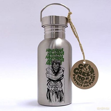DC COMICS - Canteen Steel Bottle - Joker Laugh