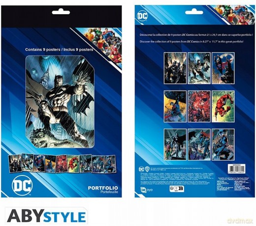 DC COMICS - Portfolio 9 posters Justice League (21x29,7)