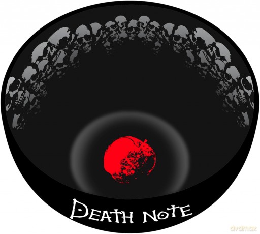 DEATH NOTE - Miska - 600 ml - Death Note cardboard